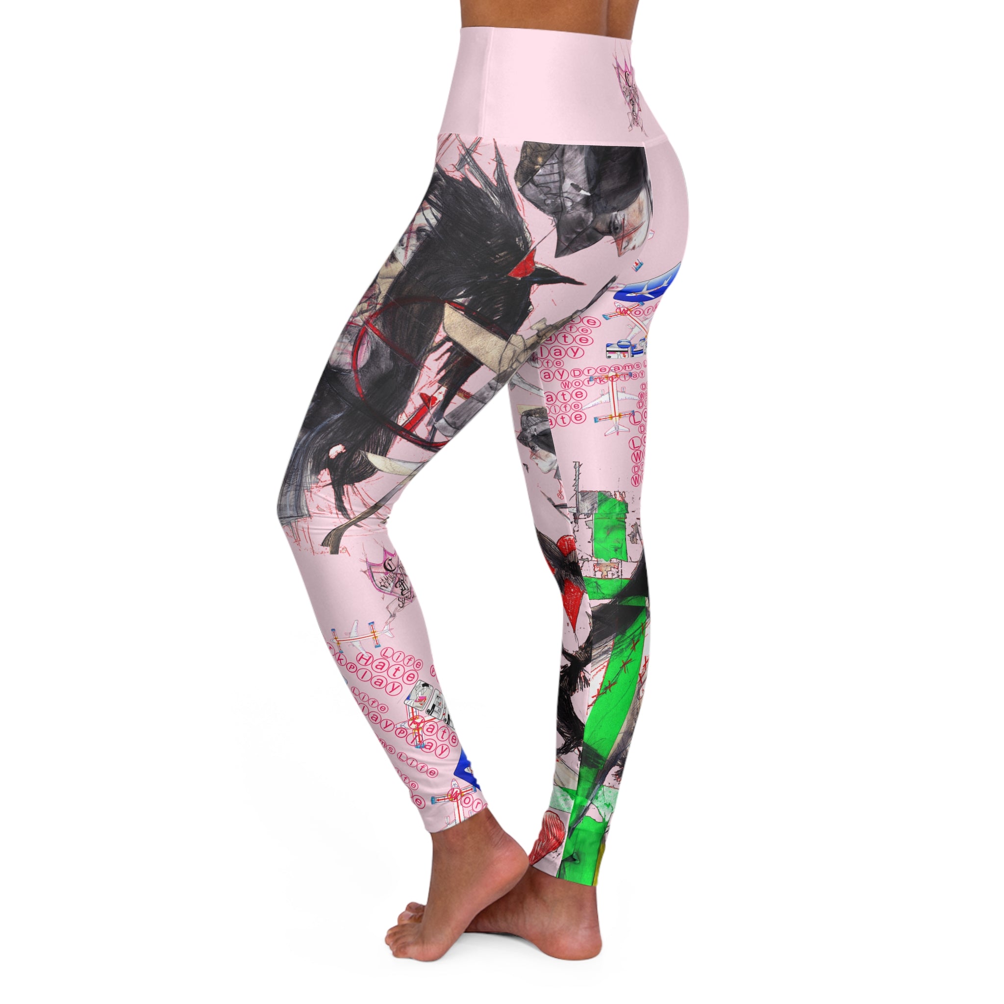 CHAOS PINK LEGGINGS